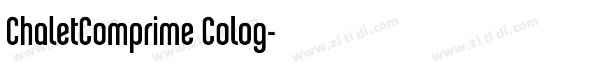 ChaletComprime Colog字体转换